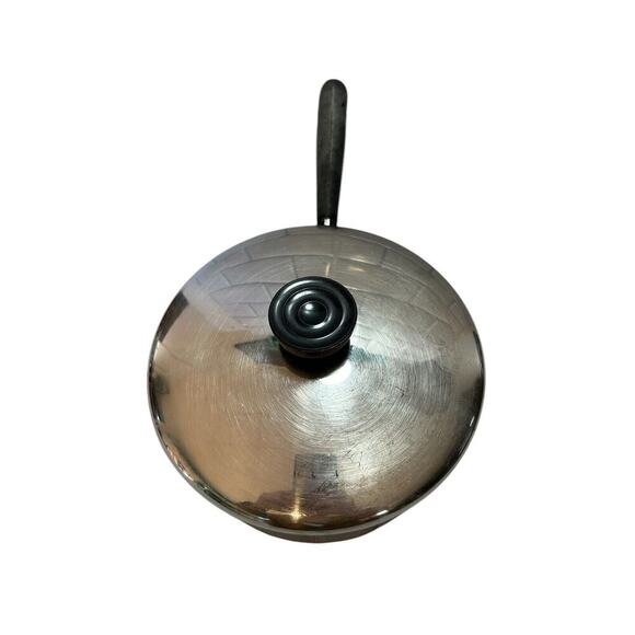 Vintage 1801 Revere Ware Copper Bottom 2 Quart Saucepan with Lid - Picture 4 of 12